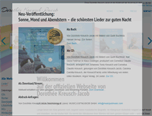 Tablet Screenshot of dorotheekreusch-jacob.com